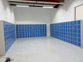 某上市公司 使用我司聯網型 智能儲物柜