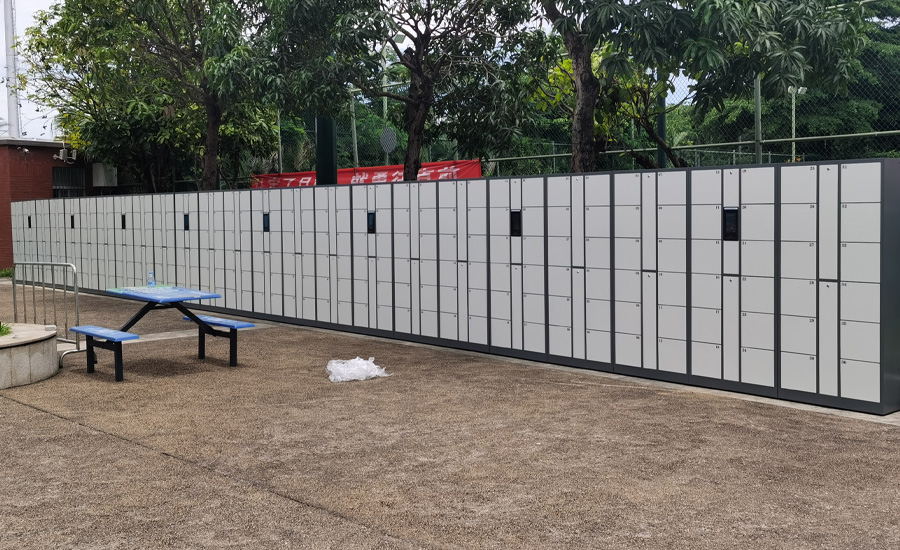 游泳池智能更衣柜